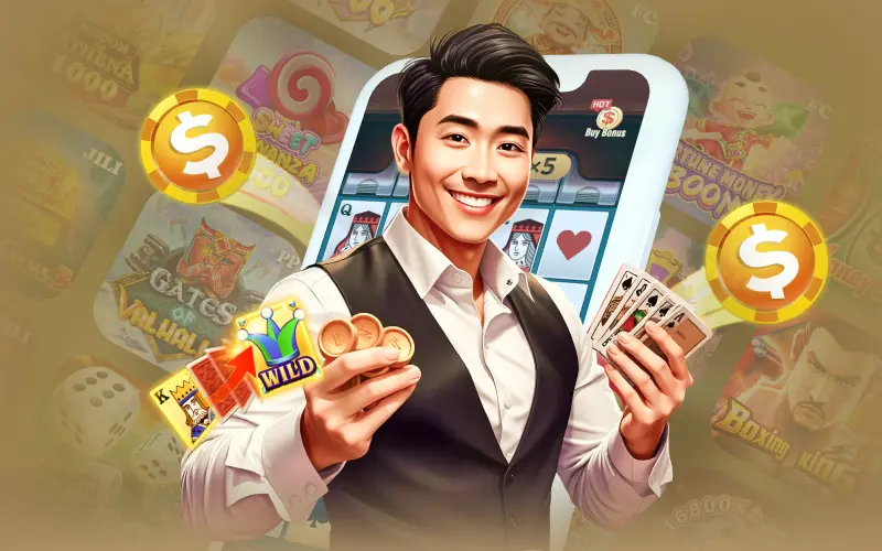 guy-holding-slots-icon