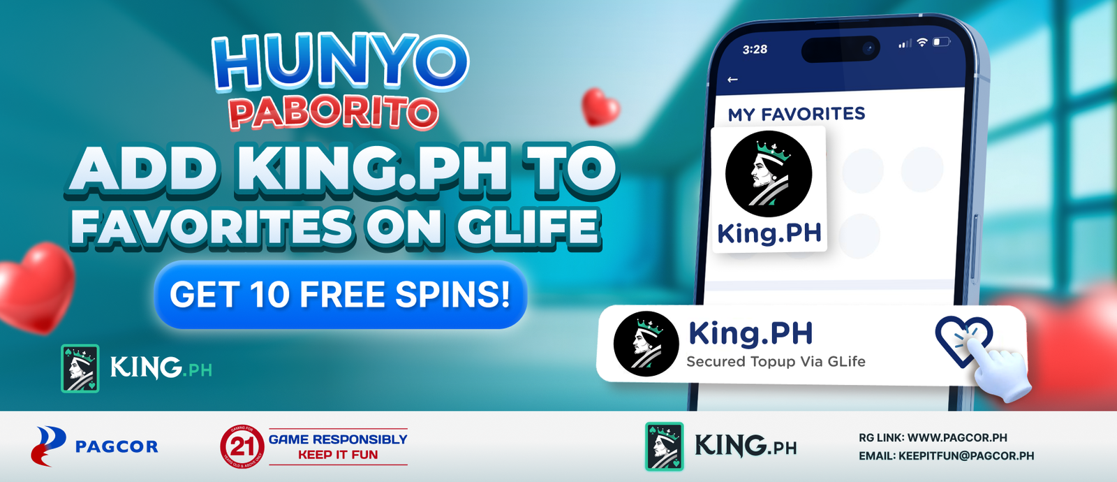 playwithking-10freespinswithglife-banner